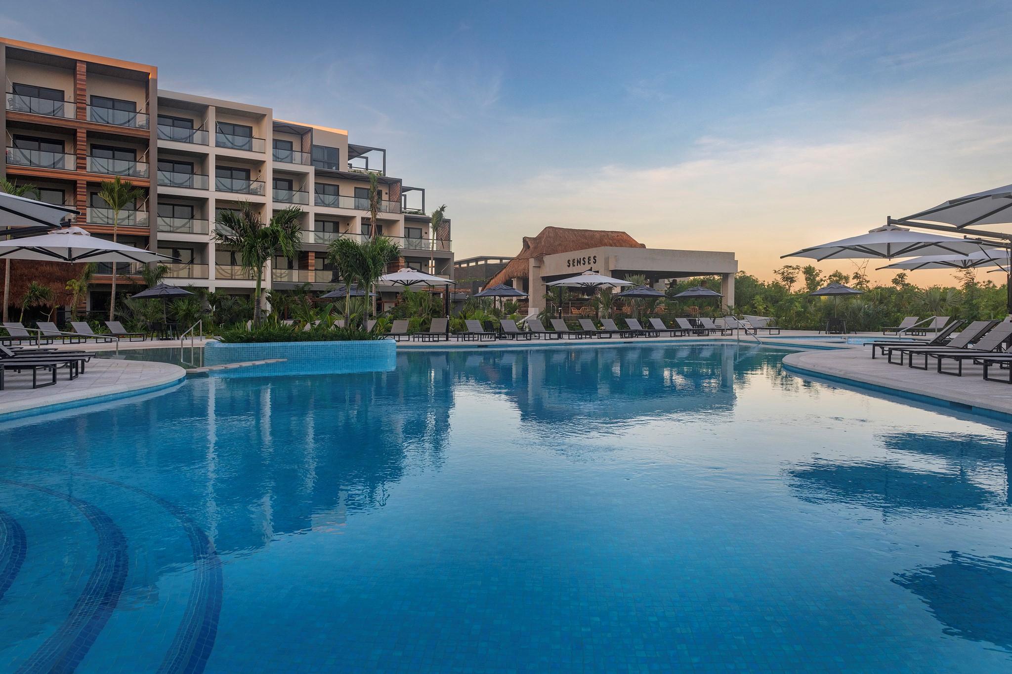 A Private Junior Suite At The All-Inclusive, Ventus At Marina El Cid Spa & Beach (Adults Only) Puerto Morelos Bagian luar foto