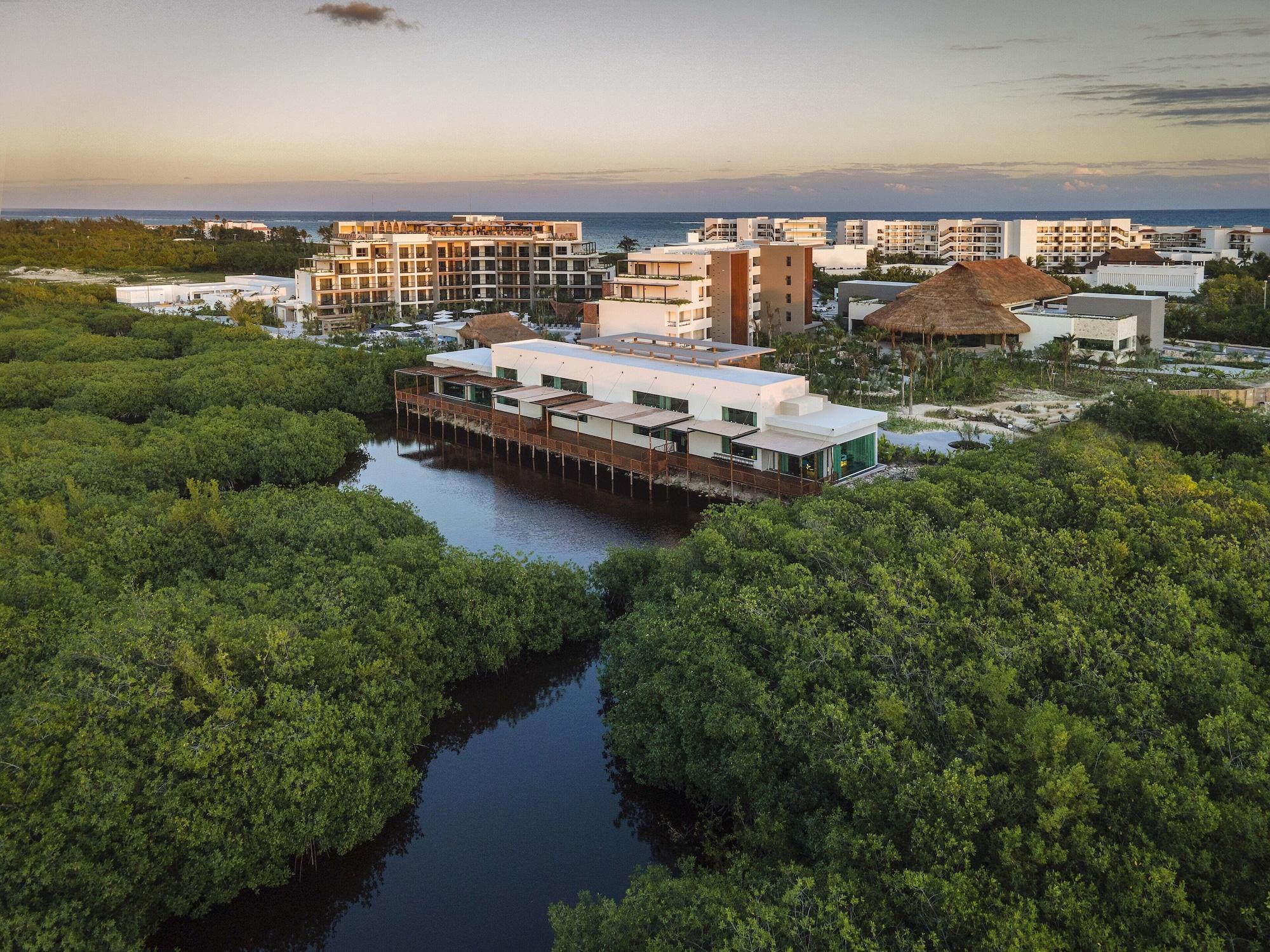 A Private Junior Suite At The All-Inclusive, Ventus At Marina El Cid Spa & Beach (Adults Only) Puerto Morelos Bagian luar foto