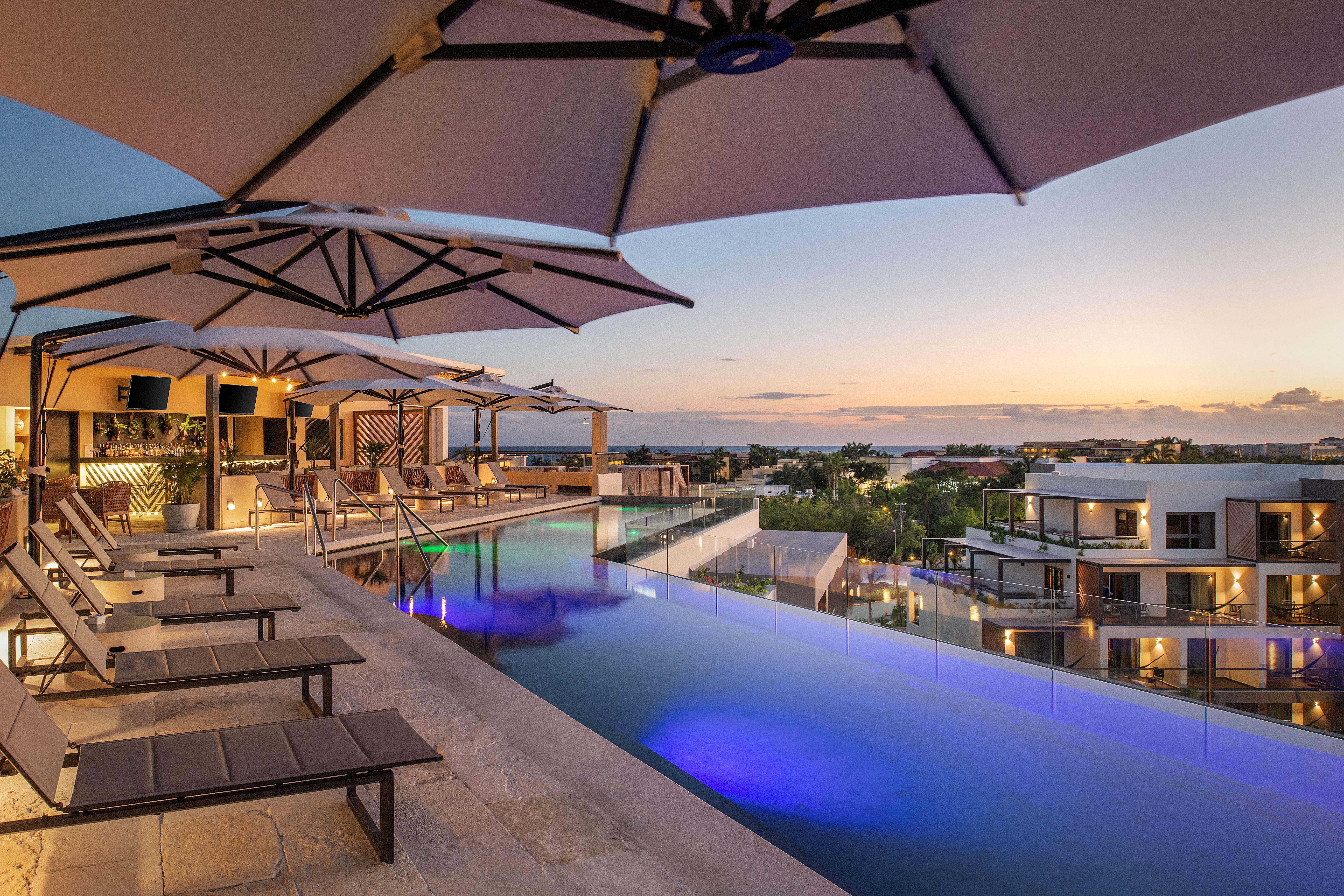 A Private Junior Suite At The All-Inclusive, Ventus At Marina El Cid Spa & Beach (Adults Only) Puerto Morelos Bagian luar foto