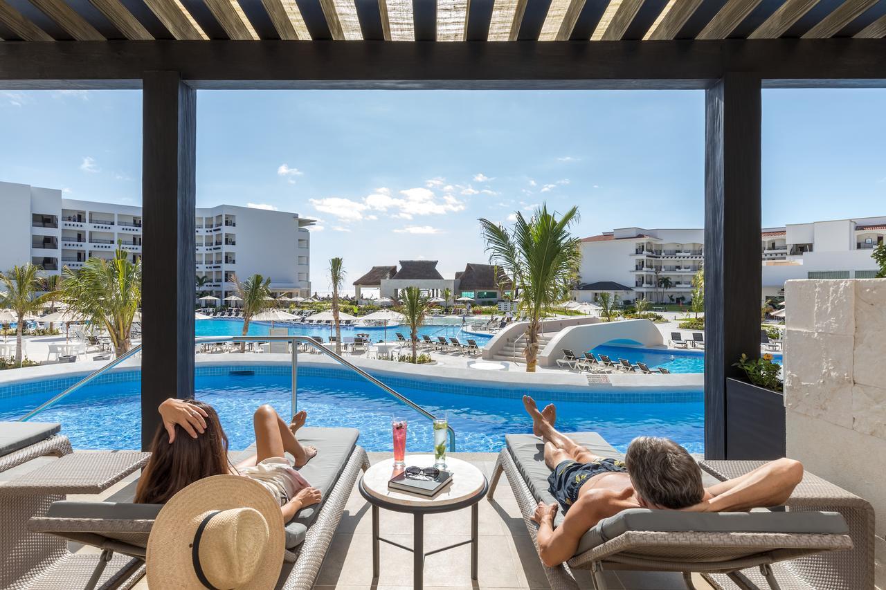 A Private Junior Suite At The All-Inclusive, Ventus At Marina El Cid Spa & Beach (Adults Only) Puerto Morelos Bagian luar foto