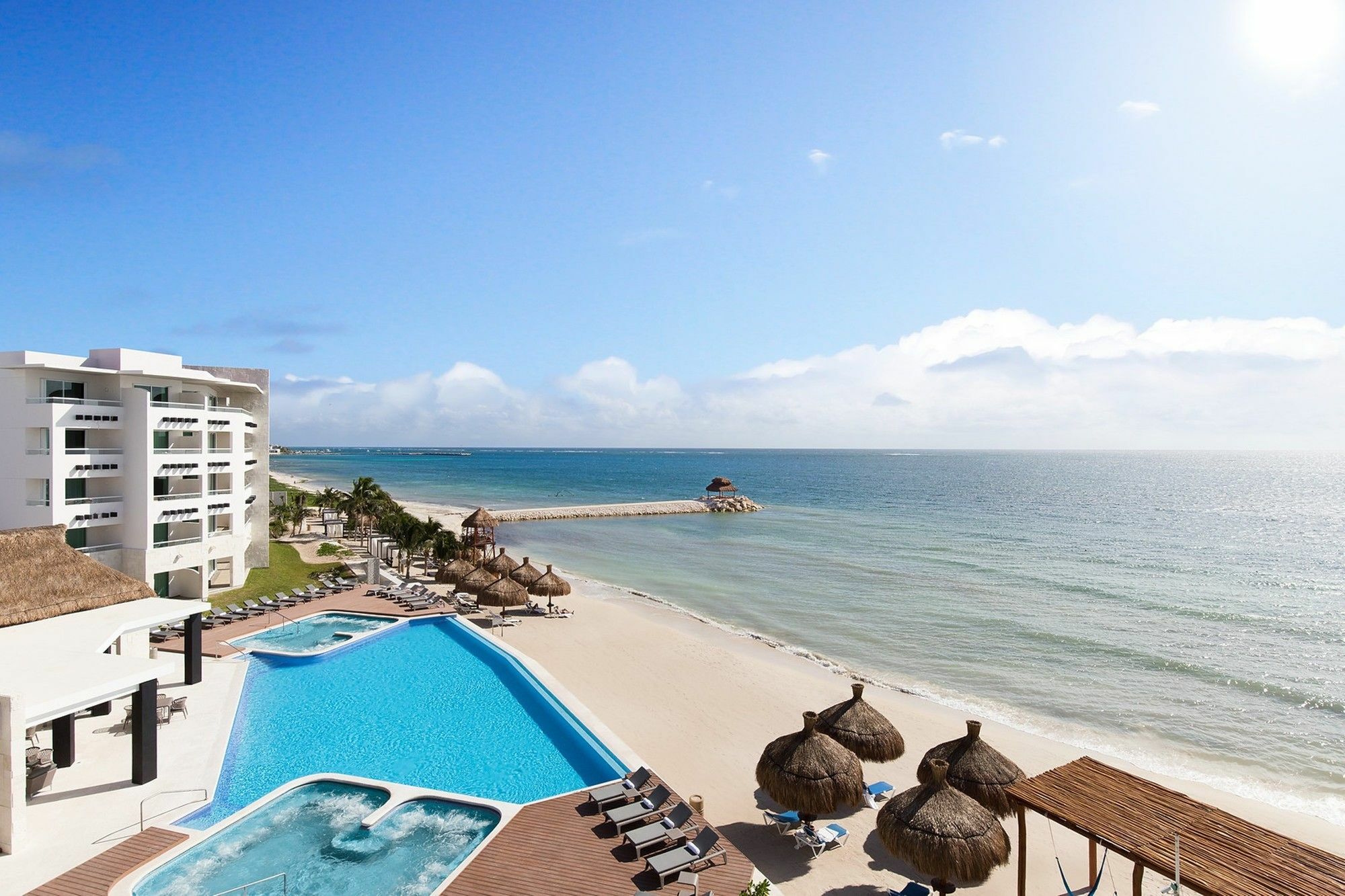A Private Junior Suite At The All-Inclusive, Ventus At Marina El Cid Spa & Beach (Adults Only) Puerto Morelos Bagian luar foto